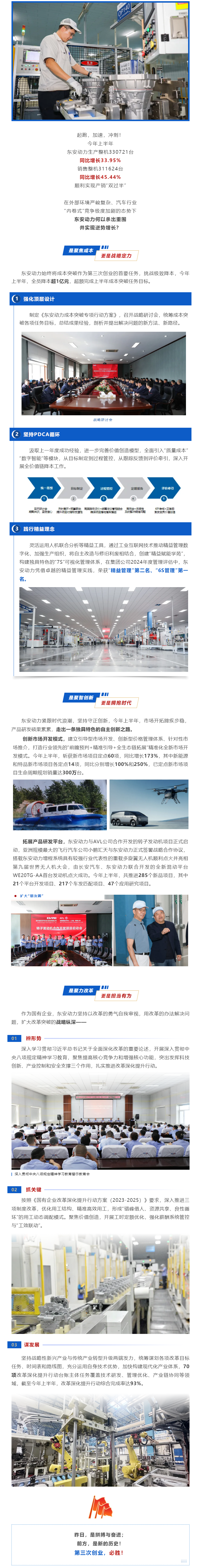 增长45.44%！东安动力全面实现产销“双过半”